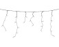 Preview: Lumineo Solar Icicle Lights, 1100 cm, 259L, schwarz/kaltweiß, 496296